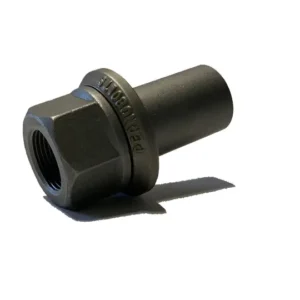 wheel nut 39 mm sleeved flange nut 22-1.5 hex 33mm sleeve diam 26 mm GRADE 10.9