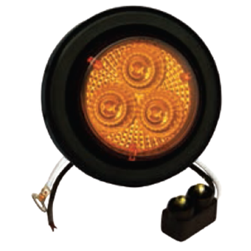AMBER, 2" MARKER LIGHT 3 LED KIT