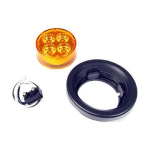 AMBER, 2.5" MARKER LIGHT 4 LED KIT