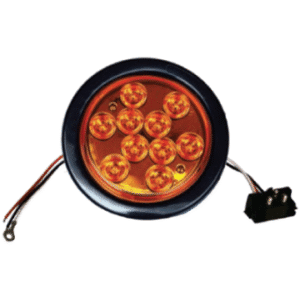 AMBER, 4IN DIA. 10 LED SEALED KIT