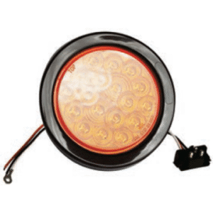 AMBER, 4IN DIA. 18 LED SEALED KIT