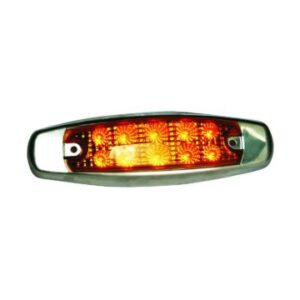 AMBER OVAL MARKER LIGHT 10 LED