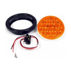 AMBER, 4IN DIA. 18 LED SEALED KIT