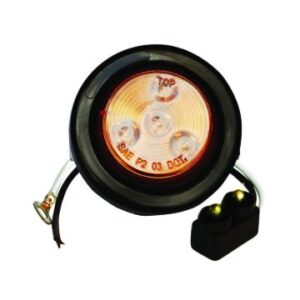 AMBER, 2IN DIA. 4 LED SEALED KIT