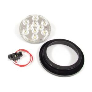 CLEAR, 4IN DIA. 10 LED SEALED KIT