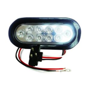 CLEAR, OVAL MARKER LIGHT LED KIT