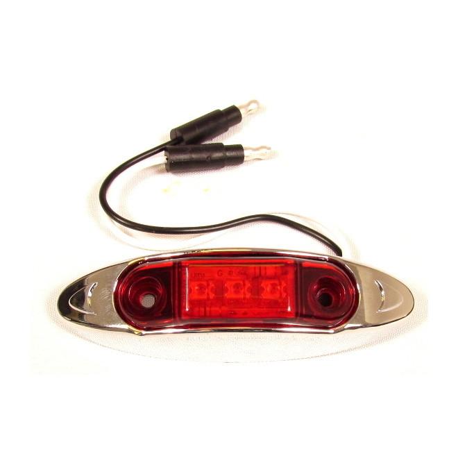 RED, SIDE MARKER LIGHT 3 LED