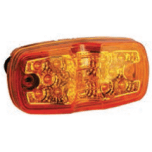 AMBER, DOUBLE, SIDE MARKER LIGHT 12 LED