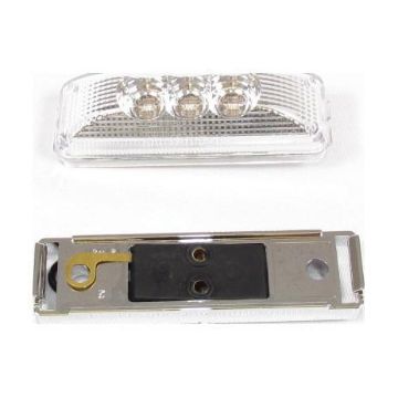 AMBER CLEAR, SIDE MARKER LIGHT 3 LED