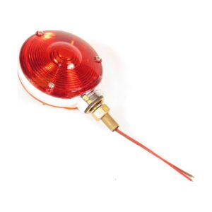 ROUND, CHROME TURN SIGNAL LAMP