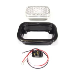 RED CLEAR, RECTANGULAR 24 LED SEALED KIT