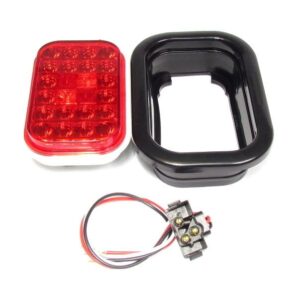 RED RECTANGULAR 24 LED SEALED KIT / TRU4550 /