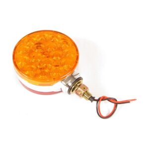 ROUND, CHROME TURN SIGNAL LAMP LED