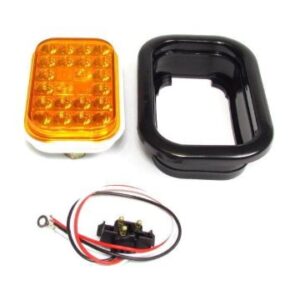AMBER RECTANGULAR 24 LED SEALED KIT / TRU4550A