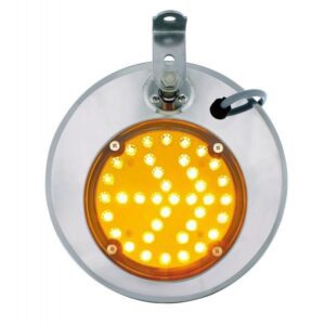 8-1/2" LED CONVEX MIRROR LH