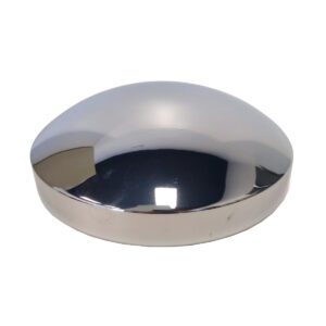 CHROME REAR HUB CAP 8-1/2"
