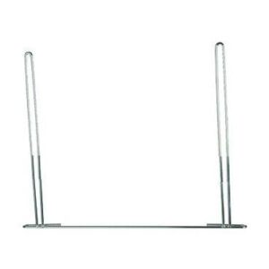 MUD FLAP HOLD DOWN ANTI-SAIL CHROME 21"X24"
