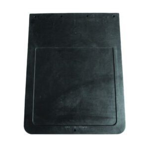 MUD FLAP PLAIN BLACK 24"X24"