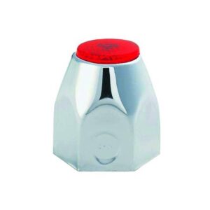 COLOR TOP REFLECTOR NUT COVER 1-1/2"X2" RED