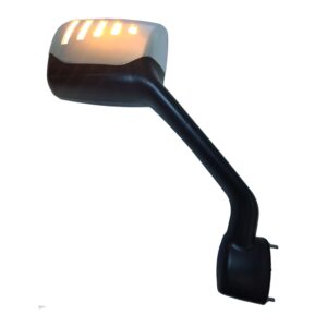 HOOD MIRROR LED CHROMED R KENWORTH 579, PETERBILT T680/880