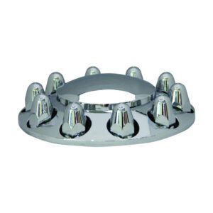 FRONT AXLE COVER KIT ABS CHROME PUSH-ON