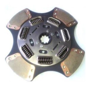 DAN128462 CLUTCH DISC 15-1/2"X2" - 10 SPLINES, 7 SPRINGS, 4 PAD CERAMIC, FRONT/REAR