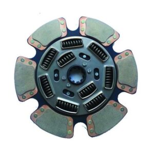 DAN128571 CLUTCH DISC 15-1/2"X2" - 10 SPLINES, 9 SPRINGS, 6 PAD CERAMIC, REAR 128538