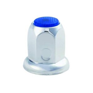 COLOR TOP REFLECTOR NUT COVER 33MM X 2-1/8" BLUE