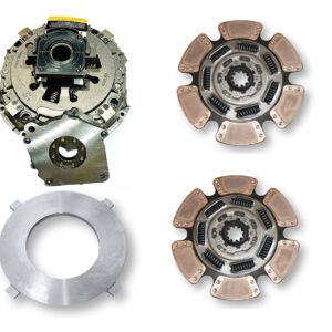 For Eaton ULTRA SHIFT 15.5” x 2”, 14 spline, 6 paddle, 7 spring NVH, 1850 Ft-Lbs